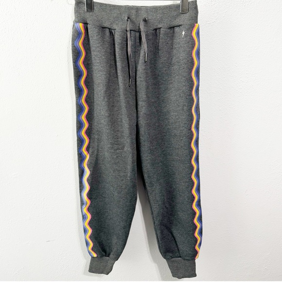 Electric Yoga Pants - NWT Electric Yoga rainbow jogger gray size small